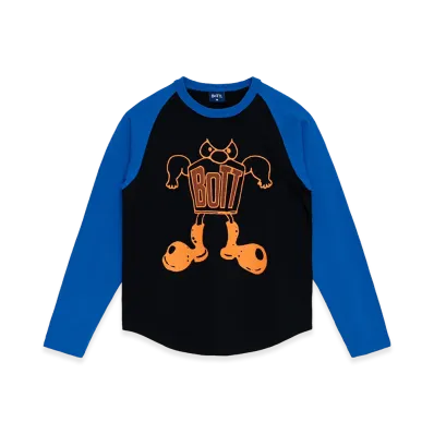 BoTT Big Boots Raglan L/S Tee "Black"