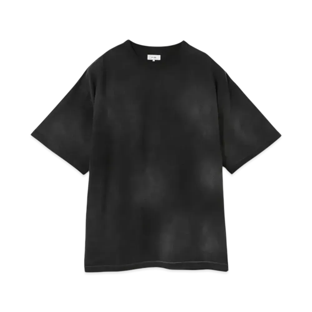 BEAMS Loose Fade Crew Neck Tee "Black"