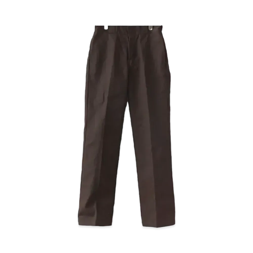 Dickies THE ORIGINAL FIT 874 TC twill center press skater pants "Dark Brown"