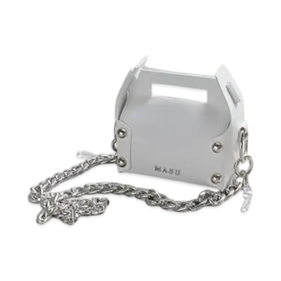 MASU Leather Cake Bag Mini "White"