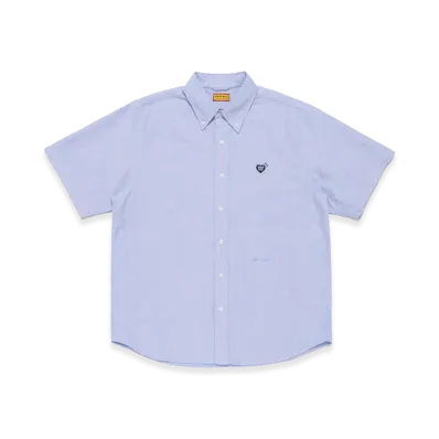HUMAN MADE Oxford BD S/S Shirt "Blue"