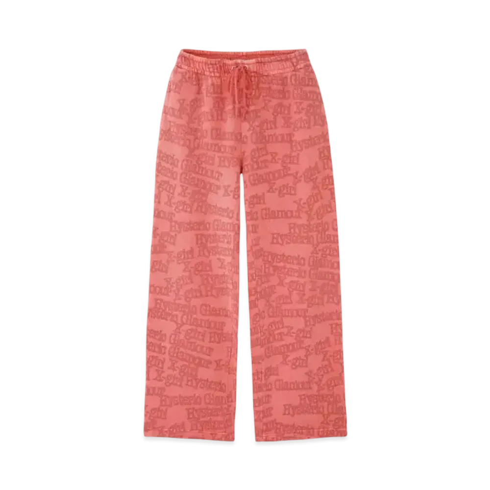 X-girl x HYSTERIC GLAMOUR Sweat Pants "Pink"