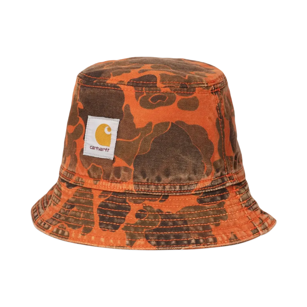 Carhartt WIP Duck Bucket Hat "Camo Duck/Green/Turmeric"