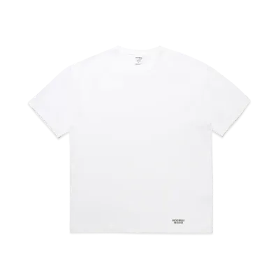 WACKO MARIA Washed Heavy Weight Color T-Shirt "White"