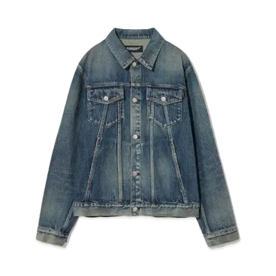 UNDERCOVER Twin Peaks Denim Jacket "Light Blue Indigo"