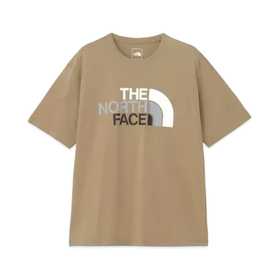The North Face Short Sleeve Flash Dry Colorful Logo Cotton Tee "Classic Khaki"