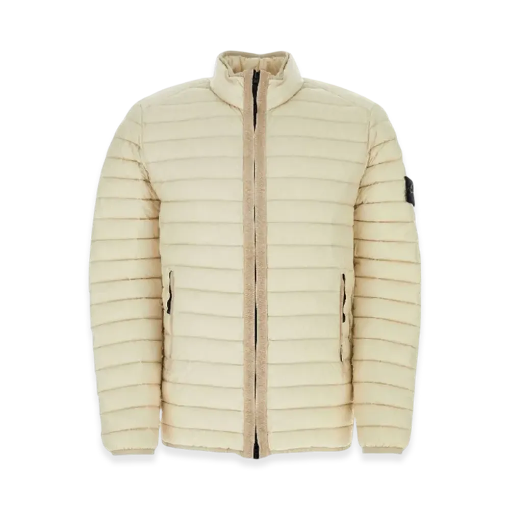 Stone Island 42324 Packable Loom Woven Chambers R-Nylon Down-TC Jacket - 23FW "Stucco"
