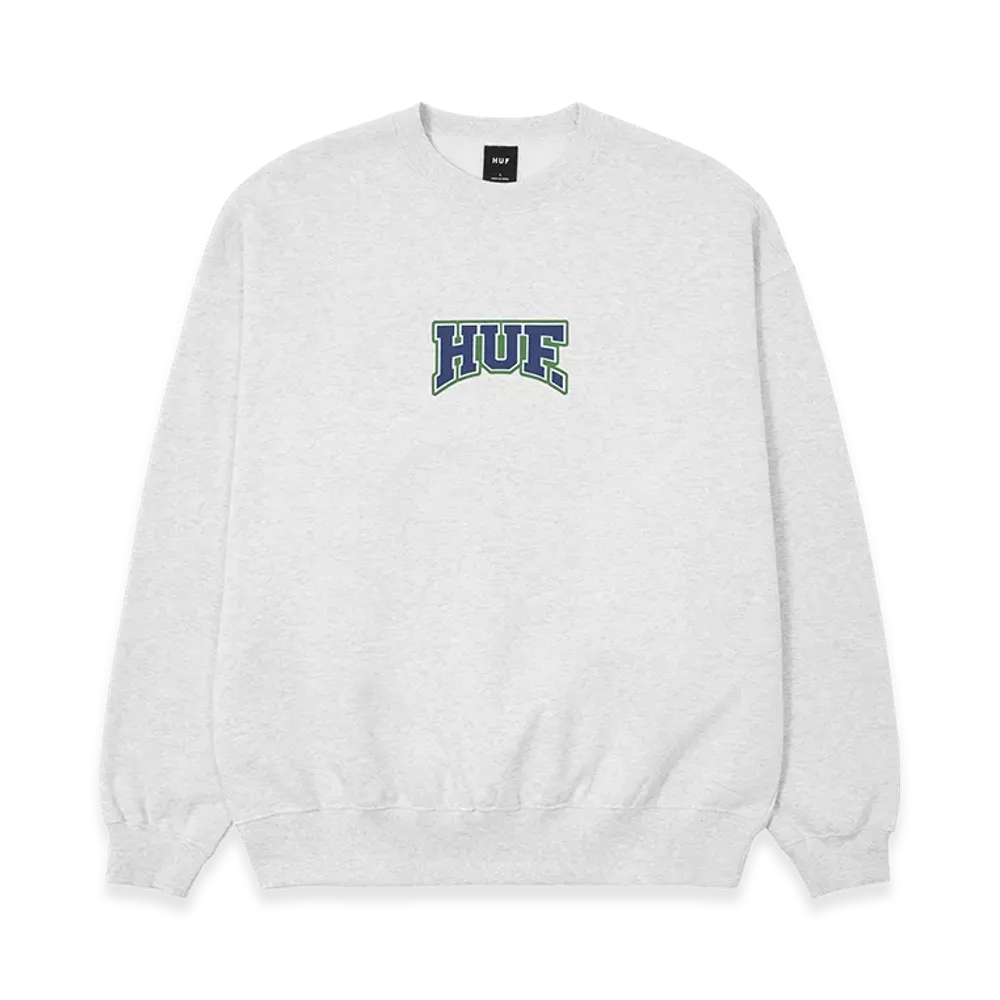 HUF Home Team Crewneck "Ash Grey"