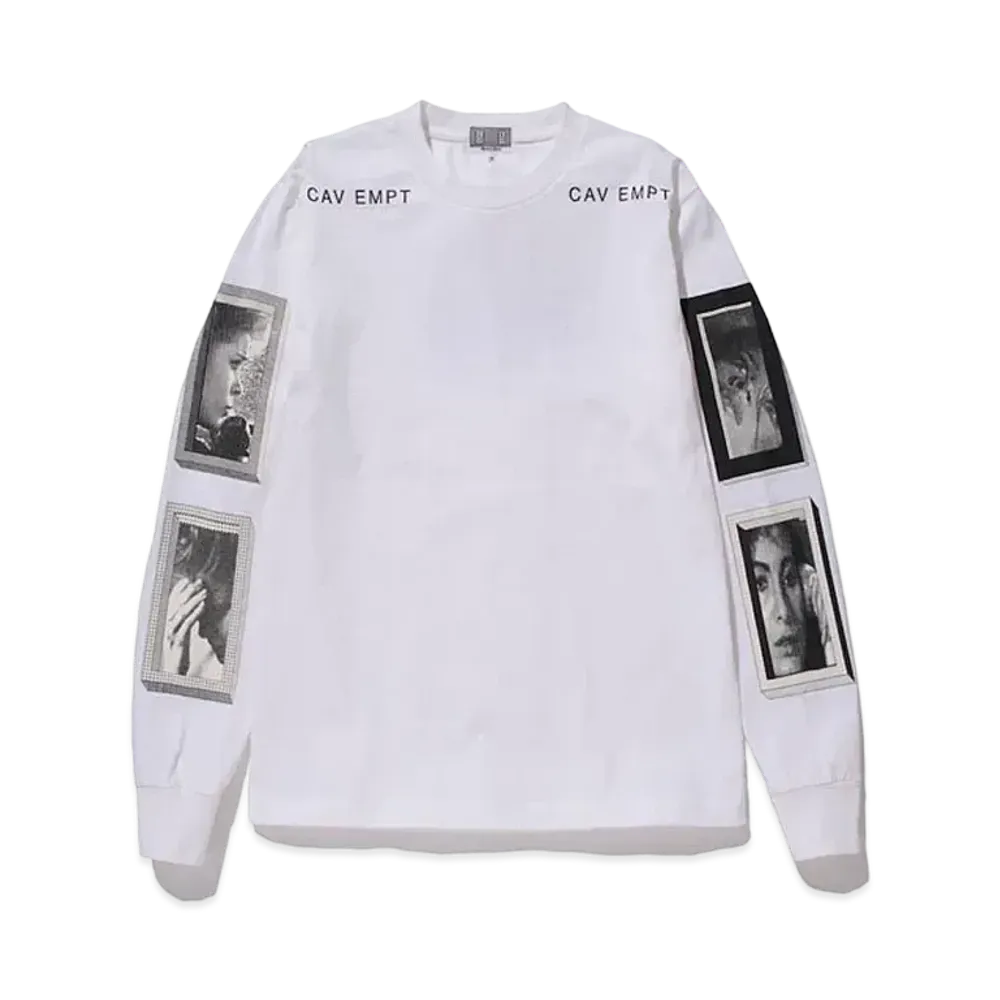 Cav Empt (C.E) ICONS LONG SLEEVE T "White"