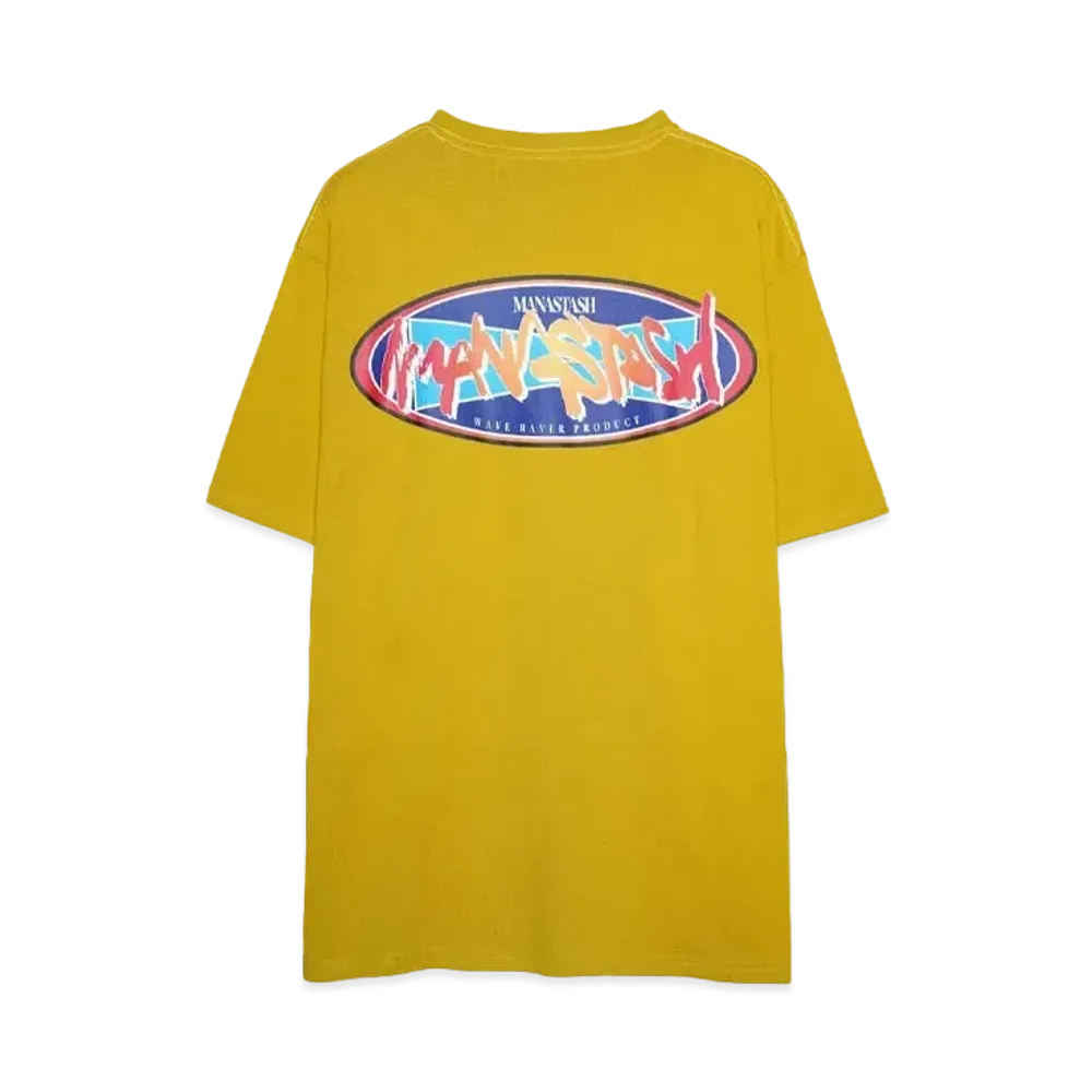 MANASTASH CiTee PAINT LOGO "YELLOW"