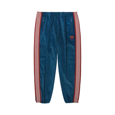 KEBOZ Needles x Keboz Corduroy Zipped Track Pants "Turquoise"
