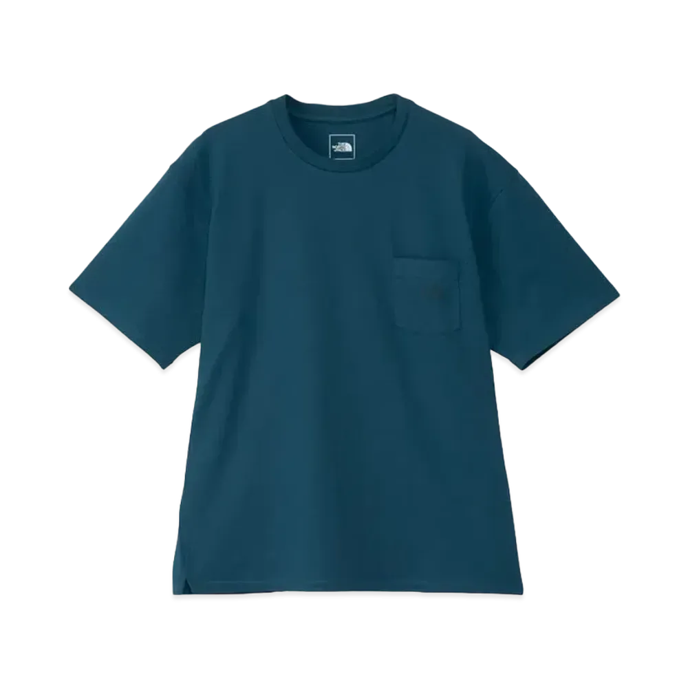 The North Face Short Sleeve Comfort Basic Crew (Unisex) "Prussian Blue"