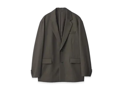 ssstein Oversized Single Breasted Jacket "Grey Khaki"