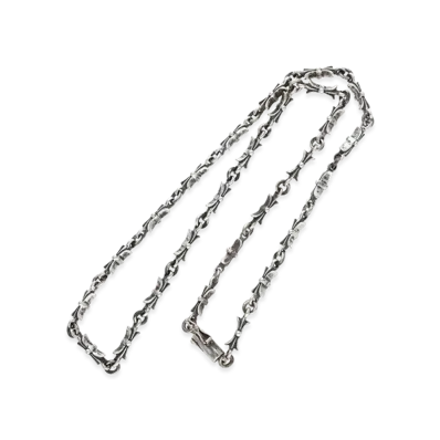 Chrome Hearts Tiny E Bar Necklace "Silver"