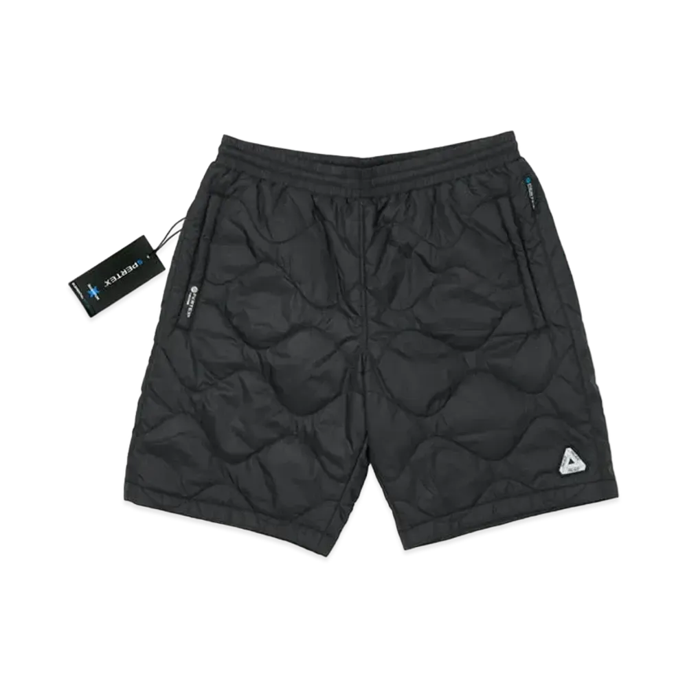 PALACE PERTEX QUILTER SHORTS "Black"