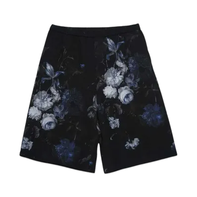 LAD MUSICIAN PE/TR FLOWER SHORT PANTS "BLUE"