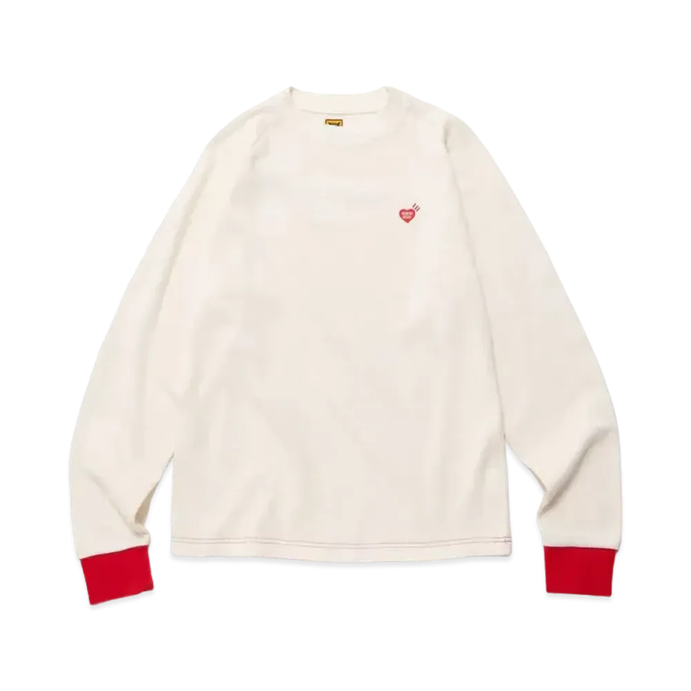 HUMAN MADE THERMAL L/S T-SHIRT "White"
