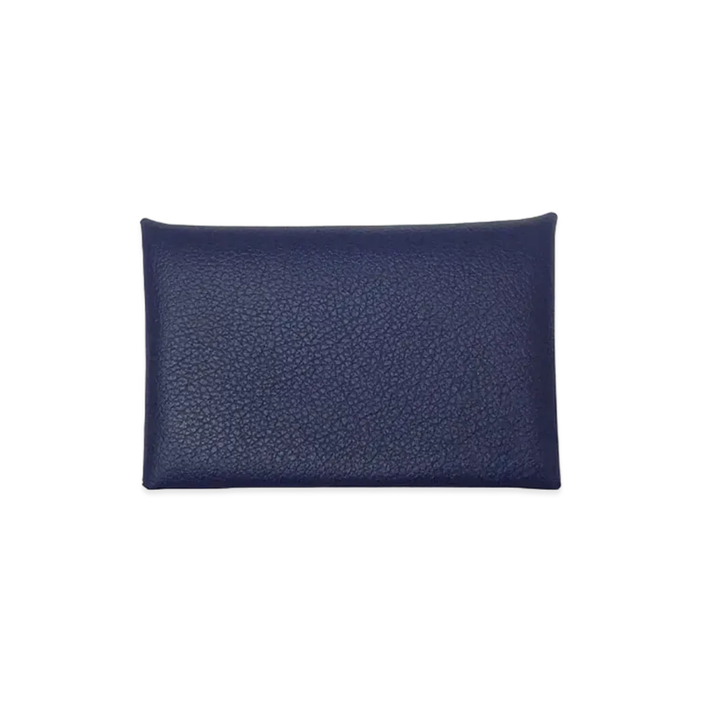 Hermes Calvi Evercolor "Bleu Nuit/Silver"