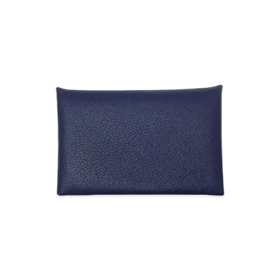 Hermes Calvi Evercolor "Bleu Nuit/Silver"