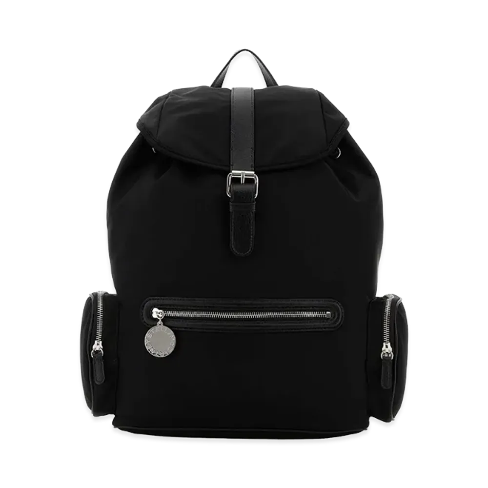 STELLA McCARTNEY Women's Canvas Dartmoor Backpack "Black"