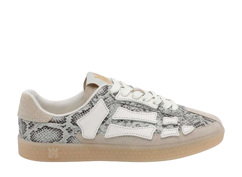 AMIRI Women's Snake Pacific Bones Sneakers "Ash Grey"