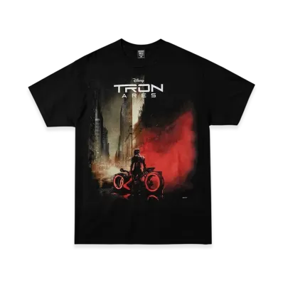 Geeks Rule x Tron: Ares Silkscreen Printing T Shirt "Black"