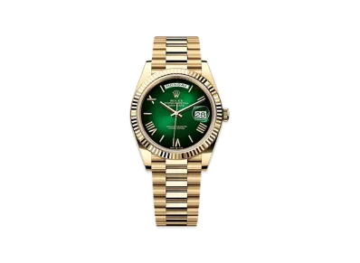 ROLEX Day-Date 40 Yellow Gold "Green"