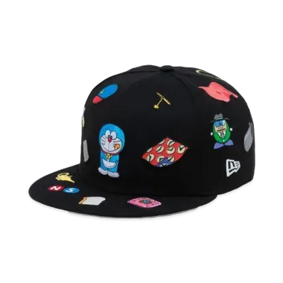 NEW ERA x Doraemon 9FIFTY All Over Logo "Black"