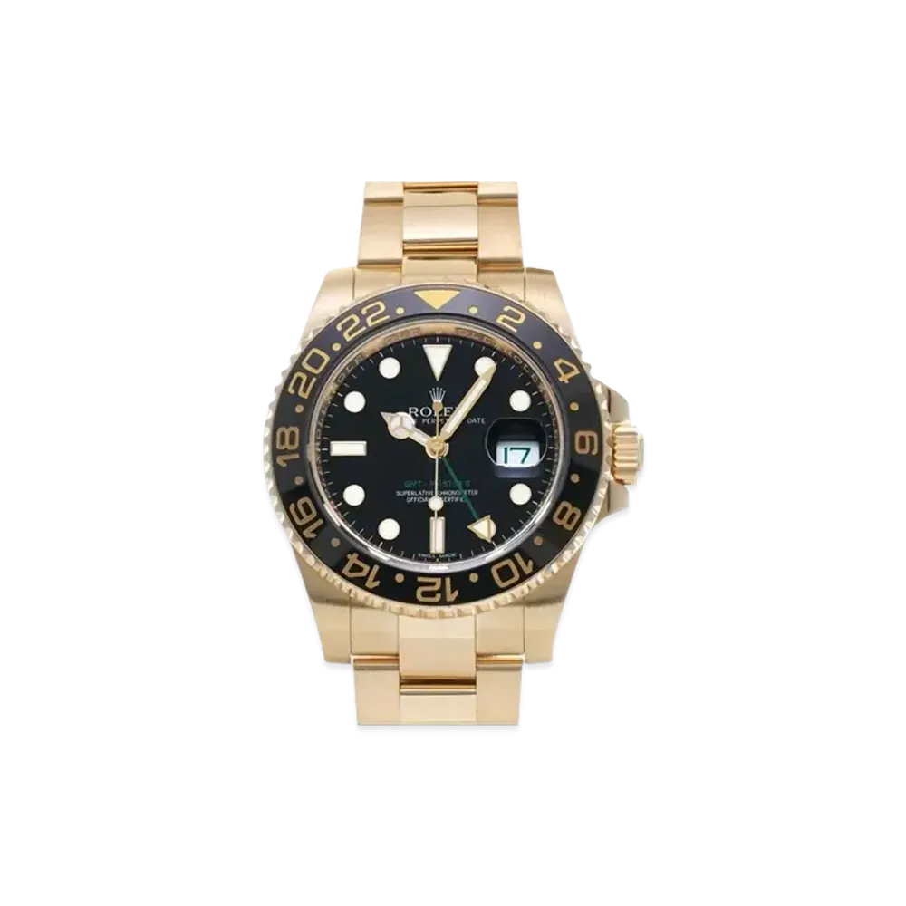 ROLEX GMT Master II "Black/Yellow Gold"