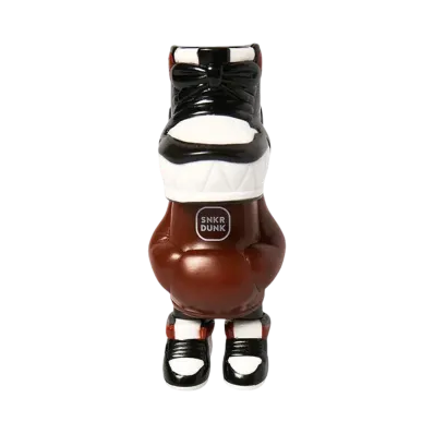 TOKYOGUNS Soft Vinyl Toy "Reprint Sneakerheadz" SNKRDUNK Original Package ver. "Dark Mocha"