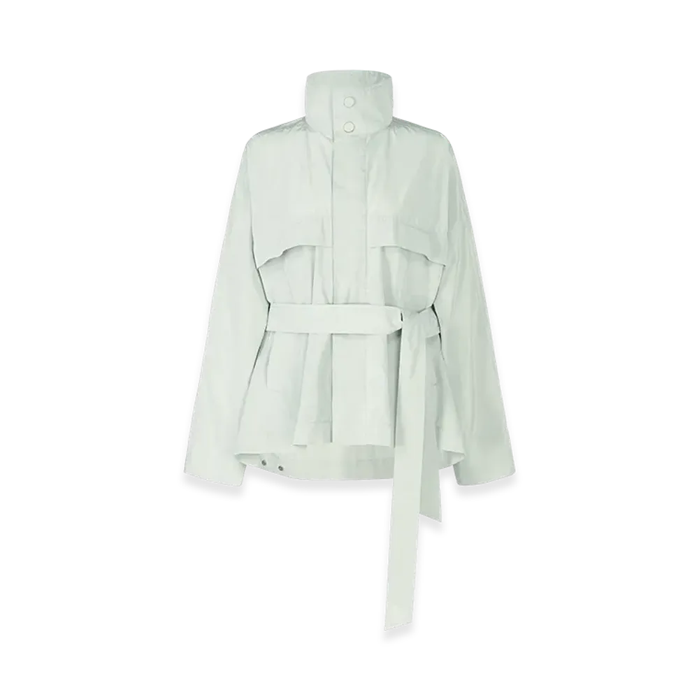 ISSEY MIYAKE Crumpled U "LightGreenAsh"