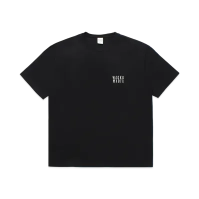 WACKO MARIA Washed Heavy Weight T-Shirt "Black"