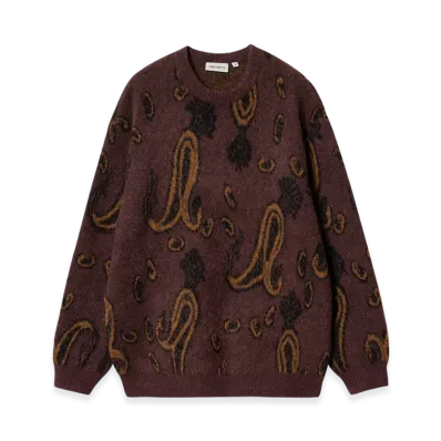 Carhartt WIP Medford Sweater "Buckeye Paisley Jacquard"