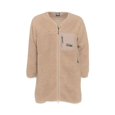 FIRST DOWN TUMBLING BOA COAT "Beige"
