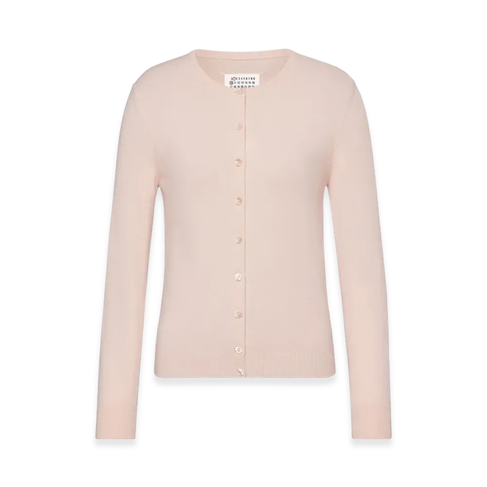 Maison Margiela Knit Cardigan "Pale Pink"
