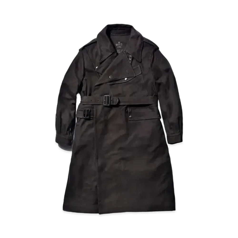 THE REAL McCOY'S Dispatch Rider'S Coat "Black"