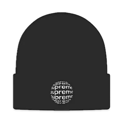 Supreme Lenticular Patch Beanie "Black"