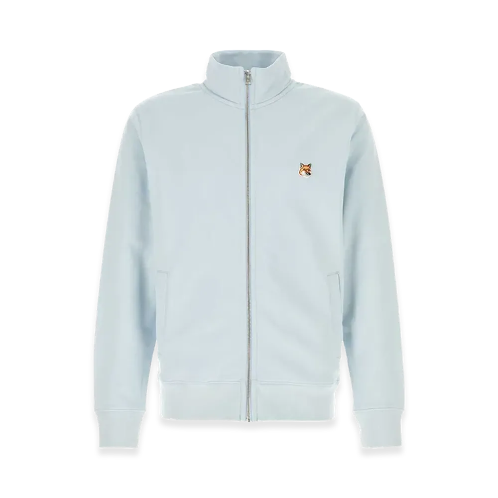 Maison Kitsune Cotton Sweatshirt "Light Blue/Pastel Light Blue"