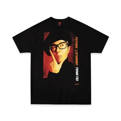 Geeks Rule x TEI TOWA Silkscreen Printing T Shirt "Black"