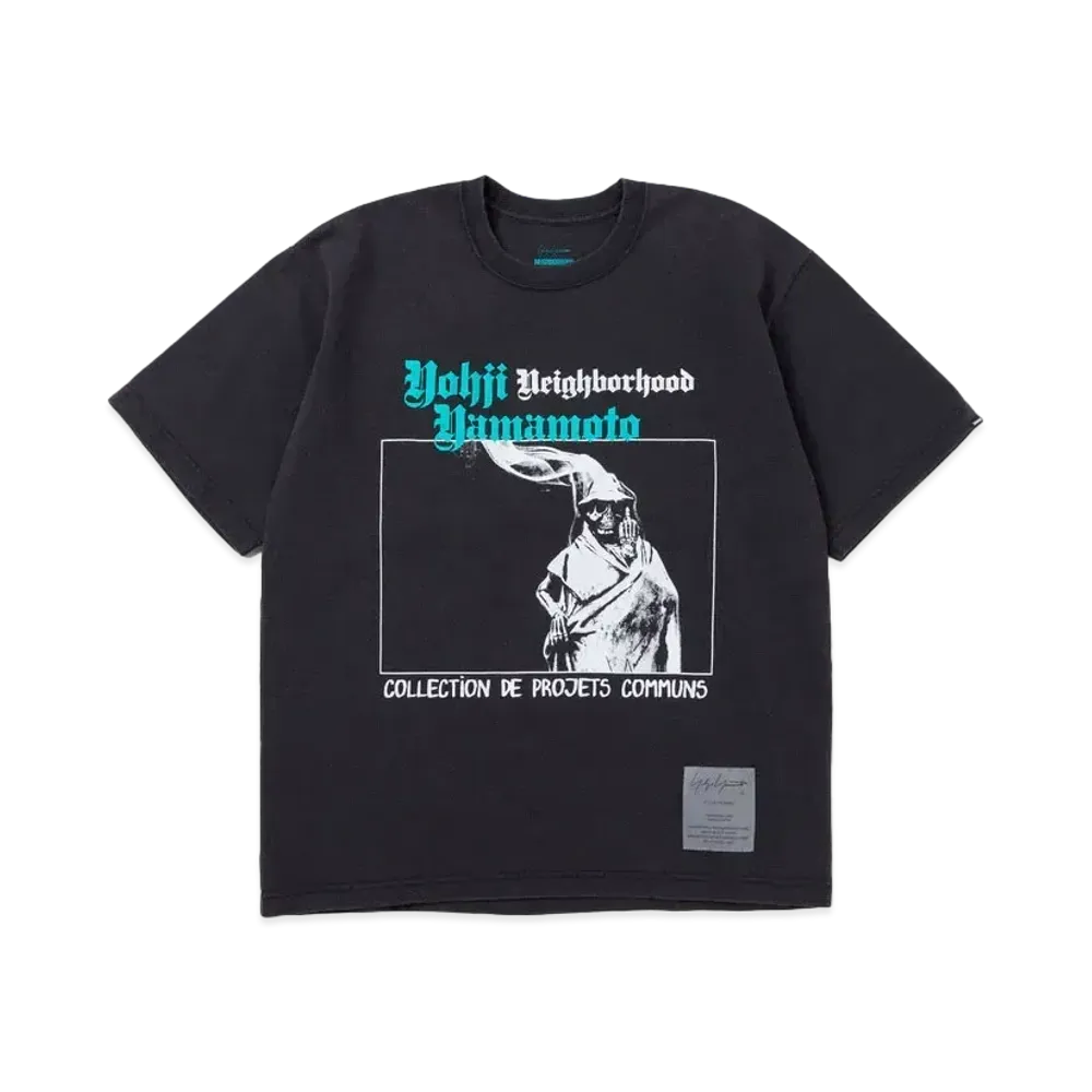 NEIGHBORHOOD x YOHJI YAMAMOTO Tee SS-2 "Gray"