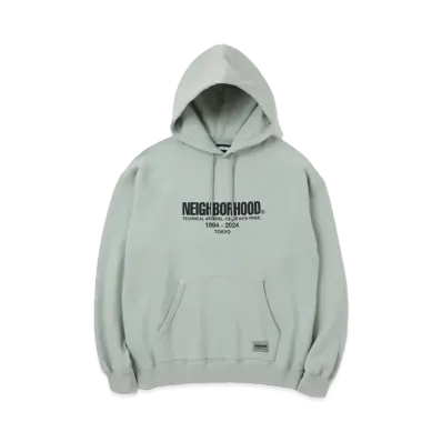 NEIGHBORHOOD Classic Sweat Parka LS "Sage Green"