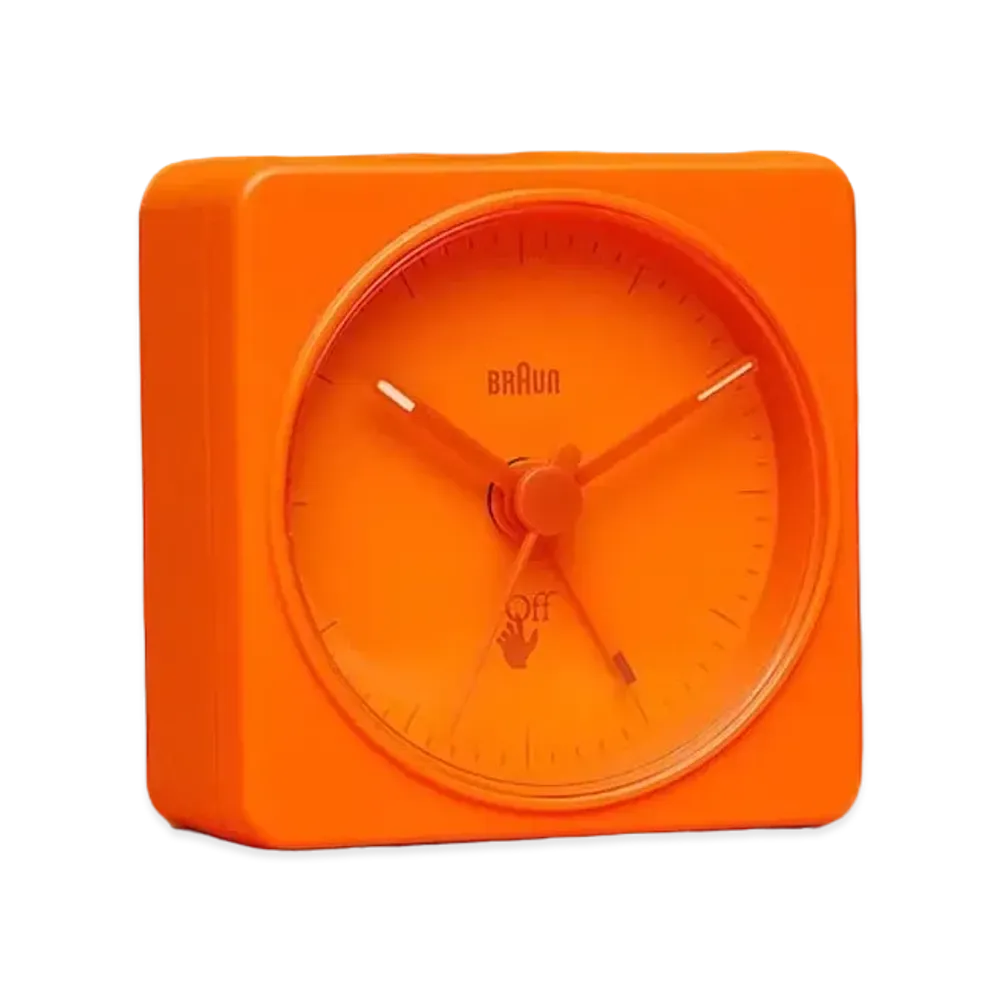 Off-White Virgil Abloh x Brown Alarm Clock "Orange"
