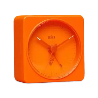 Off-White Virgil Abloh x Brown Alarm Clock "Orange"