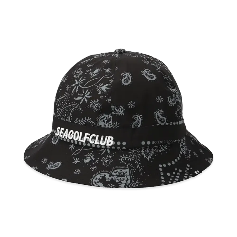 WIND AND SEA Golf Bucket Hat "Paisley"