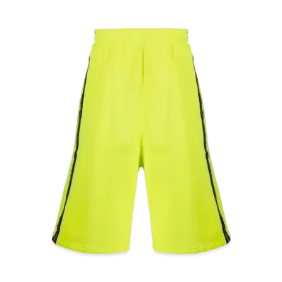 VETEMENTS logo tape truck shorts "Neon Green"