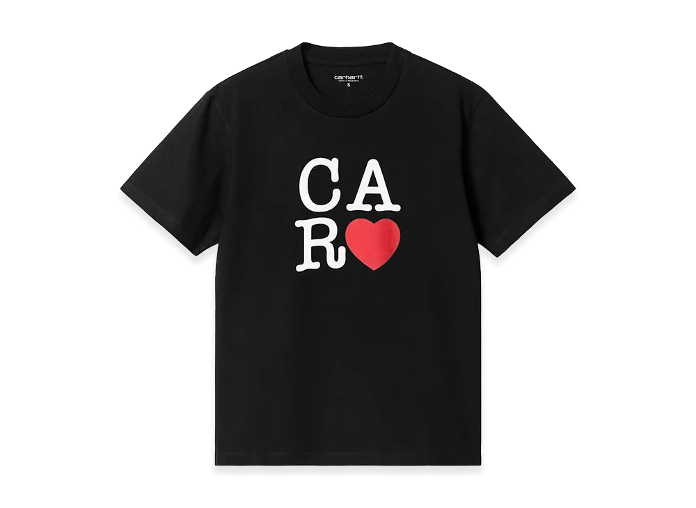 Carhartt WIP Women's S/S I Hartt T-Shirt "Black"