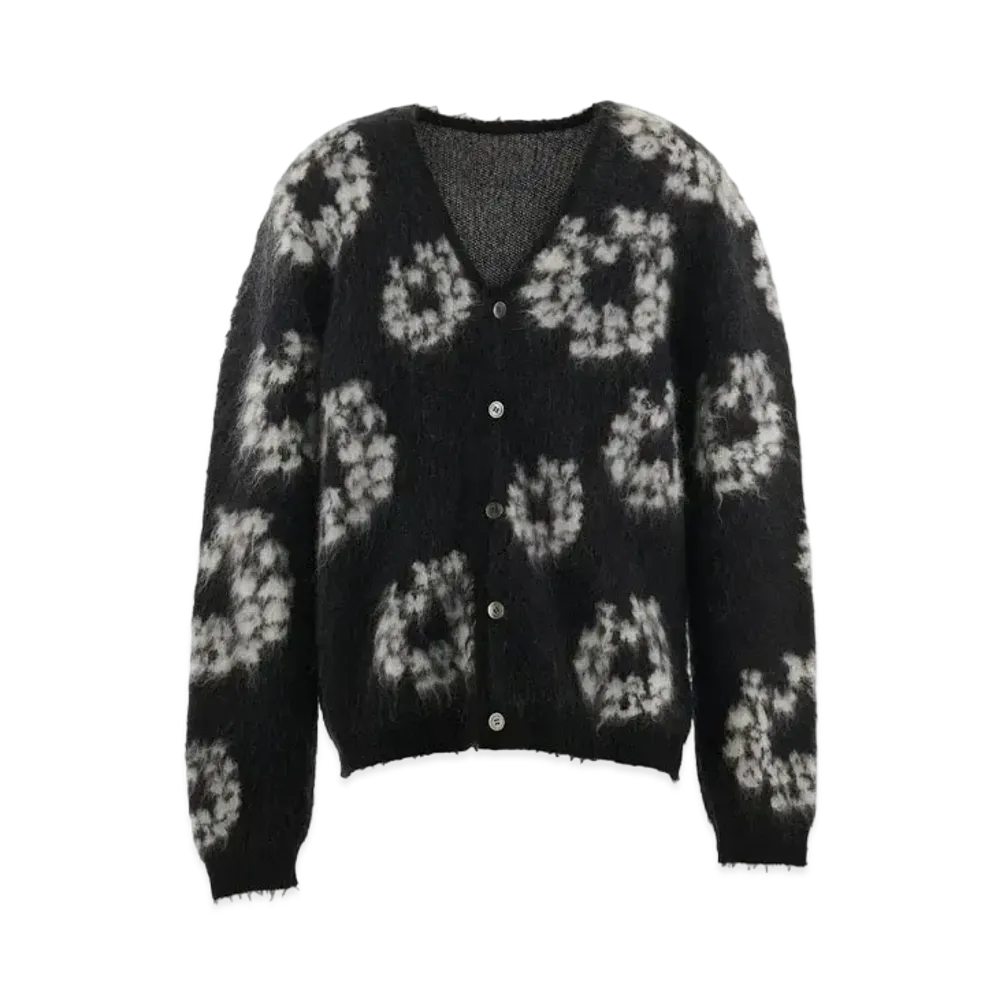 SAINT Mxxxxxx x Denim Tears DT_Mh Cardigan_CT Wreath "Black"
