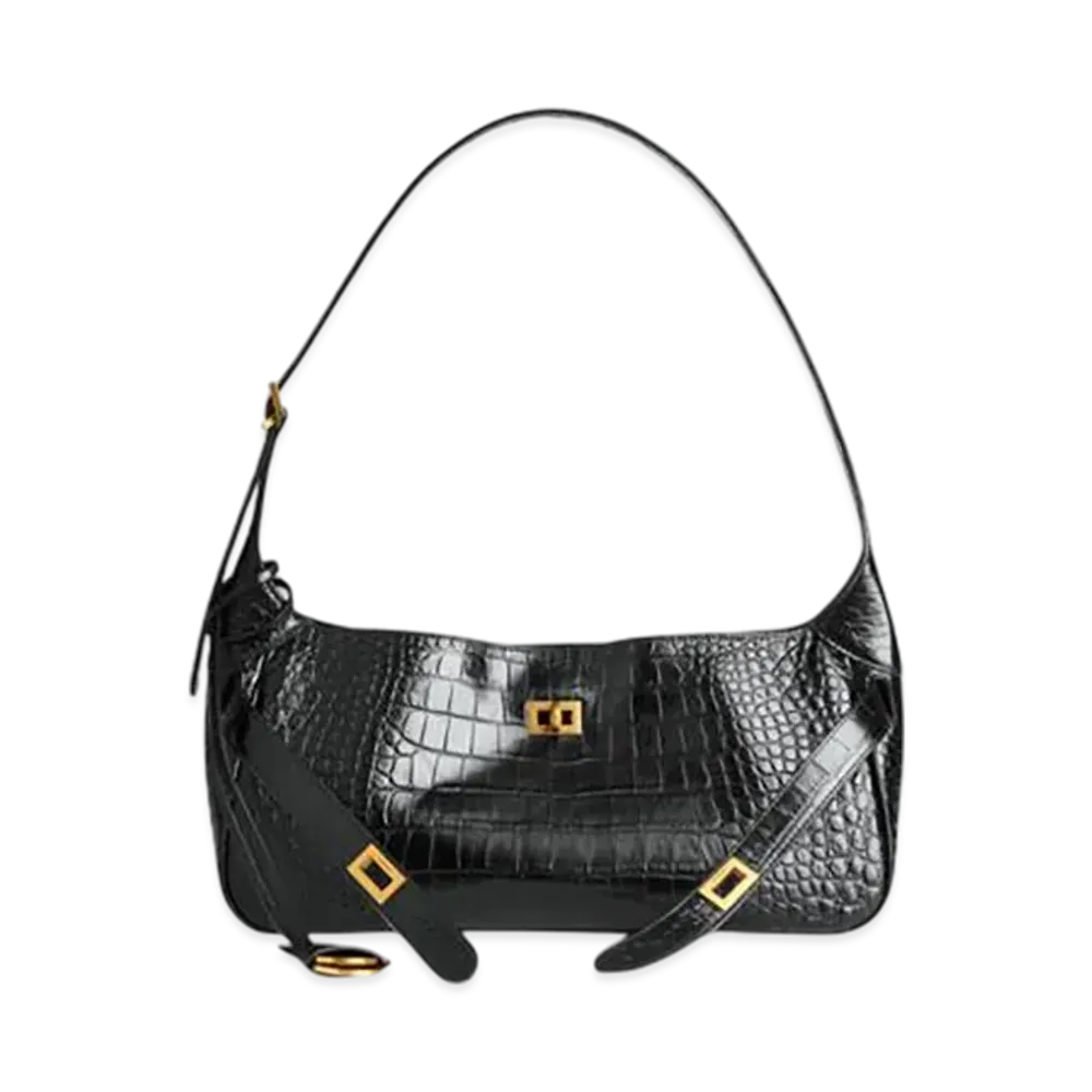 BALENCIAGA Bel Air Shoulder Bag Small "Black"