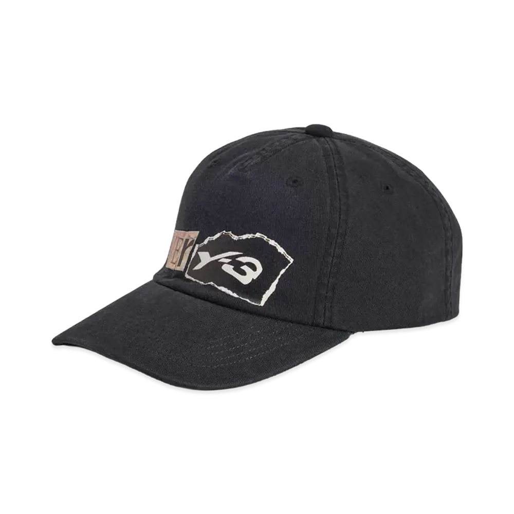 Y-3 Graphic Dad Cap "Black"