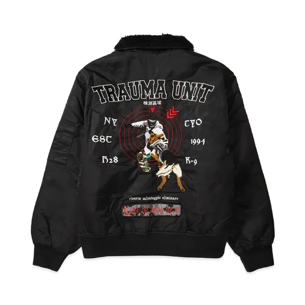 Supreme AOI Nylon Bomber Jacket "Black"